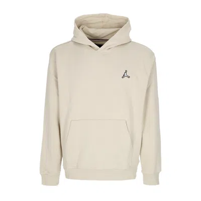 Jordan Men's Essentials Fleece Hoodie Rattan/white In Neutral