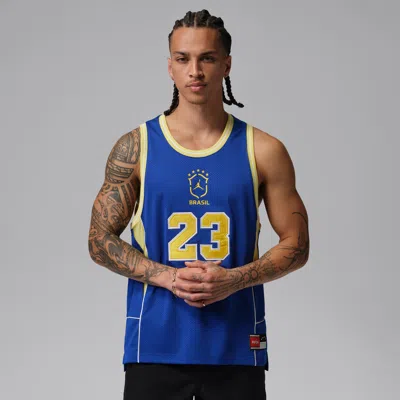 Jordan Men's  Essentials Mesh Jersey In Blue