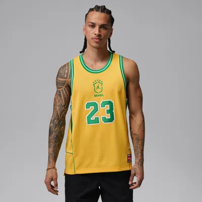 Jordan Men's  Essentials Mesh Jersey In Yellow