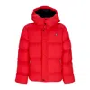 Jordan Men's Essentials Statement Puffer Jacket Fire Red/black In Fire Red/black