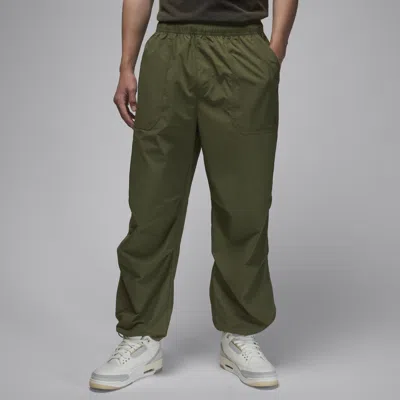 Jordan Men's  Essentials Woven Pants In Olive/olive