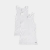 Jordan Men's Flight Base Tank Top (2-pack) In White