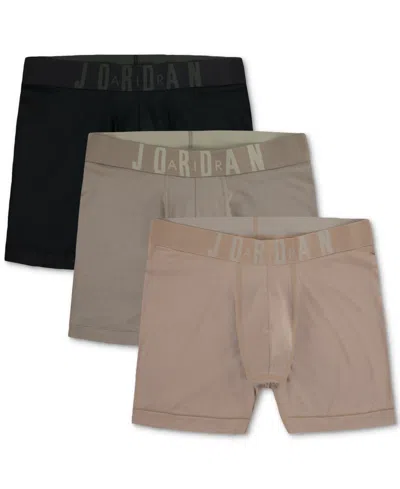 Jordan Men's Flight Boxer Briefs In Hemp