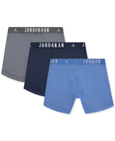 Jordan Men's 3-pack Cotton Flight Jersey Boxer Briefs In Univers