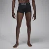 Jordan Men's 3-pack Cotton Flight Jersey Boxer Briefs In Black