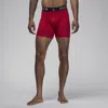 Jordan Men's  Flight Cotton Core Boxer Briefs (3-pack) In Red