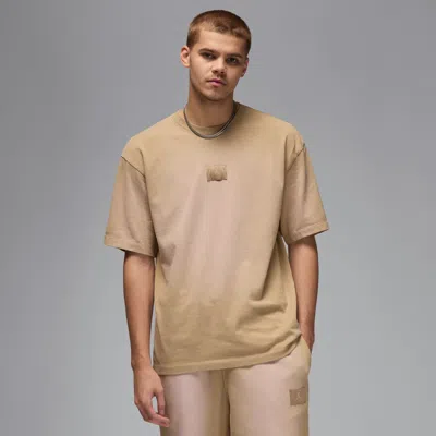 Jordan Men's  Flight Essentials 85 Washed T-shirt In Brown
