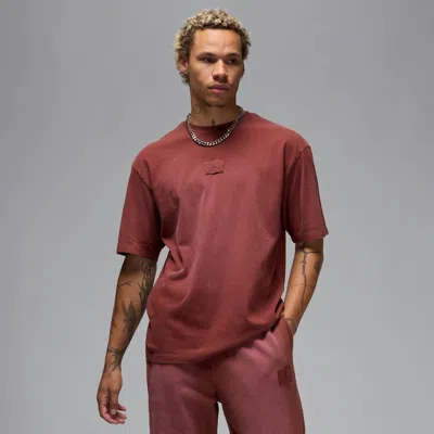 Jordan Men's  Flight Essentials 85 Washed T-shirt In Brown
