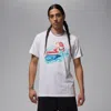 Jordan Men's  Flight Essentials Aj1 Short-sleeve T-shirt In White