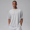 Jordan Men's  Flight Essentials Oversized Patch T-shirt In Gray