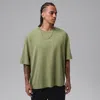 Jordan Men's  Flight Essentials Oversized Patch T-shirt In Green