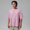 Jordan Men's  Flight Essentials Oversized T-shirt In Pink