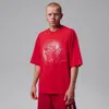 Jordan Flight Essentials Graphic-print T-shirt In Red