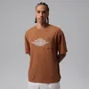 Jordan Flight Essentials Pocket T-shirt In Brown
