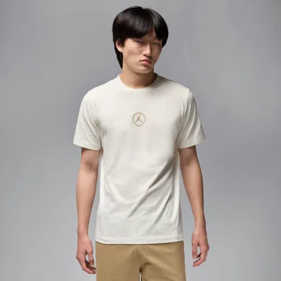 Jordan Men's  Flight Essentials Short-sleeve T-shirt In White