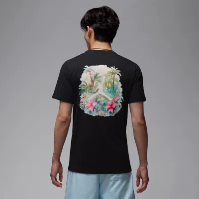 Jordan Men's  Flight Essentials T-shirt In Black/white