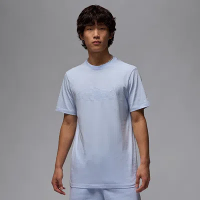 Jordan Men's  Flight Essentials T-shirt In Hydrogen Blue/hydrogen Blue