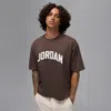 Jordan Men's  Flight Essentials T-shirt In Brown