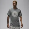 Jordan Pointillism Jumpman Graphic T-shirt In Grey