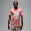 Jordan Men's  Flight Essentials T-shirt In Pink
