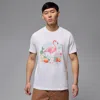 Jordan Men's  Flight Essentials T-shirt In White/black