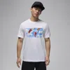 Jordan Flight Essentials Graphic T-shirt In White