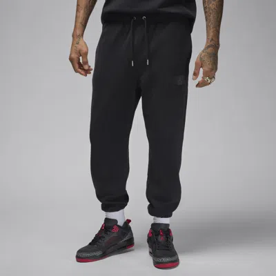Jordan Nike Flight Fleece Sweatpants In Black