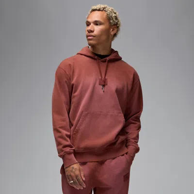 Jordan Men's  Flight Fleece Pullover Hoodie In Brown
