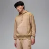 Jordan Men's  Flight Fleece Pullover Hoodie In Brown