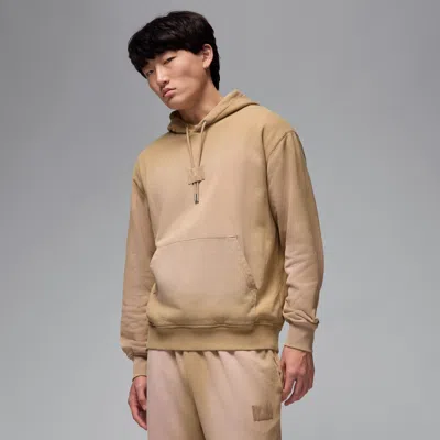 Jordan Men's  Flight Fleece Pullover Hoodie In Brown