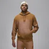 Jordan Men's  Flight Fleece Pullover Hoodie In Brown