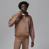 Jordan Men's  Flight Fleece Pullover Hoodie In Brown
