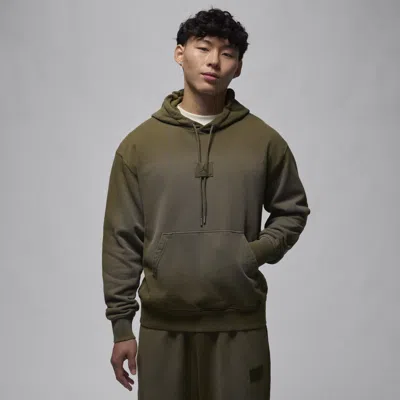 Jordan Men's  Flight Fleece Pullover Hoodie In Green