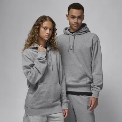 Jordan Men's  Flight Fleece Pullover Hoodie In Grey