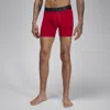 Jordan Men's  Flight Modal Boxer Briefs (3-pack) In Red