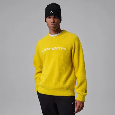 Jordan Men's  Flight Mohair Sweater In Black