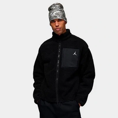 Jordan Chest-pocketed Jacket In Black
