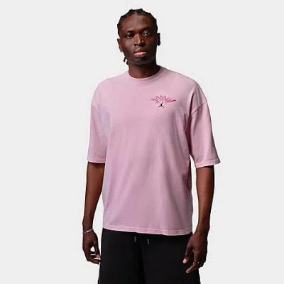 Jordan Men's Flight Retro Illustration Graphic T-shirt In White