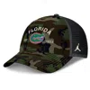 Jordan Men's Florida 2025 Military Appreciation Rise  Brand College Trucker Adjustable Hat In Multi