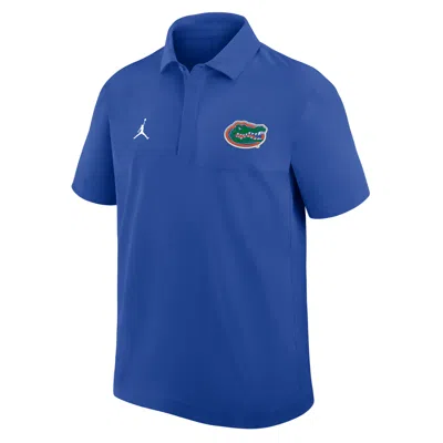 Jordan Men's Florida  Brand Dri-fit College Polo In Blue