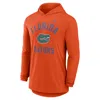 Jordan Men's Florida Campus Arch  Brand Dri-fit College Long-sleeve Hooded T-shirt In Red