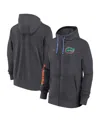 Jordan Men's Florida Gators 2024 Sideline Full-zip Hoodie In Anthracite