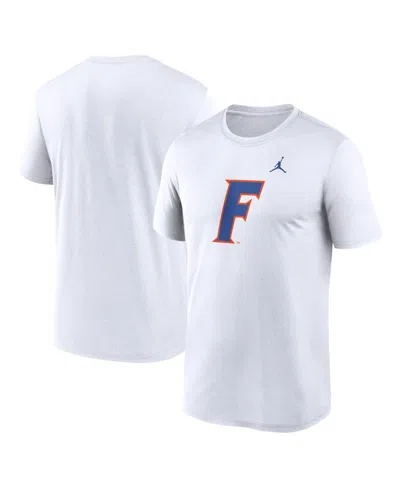 Jordan Men's Florida Gators Primetime Legend Alternate Logo T-shirt In White