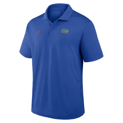 Jordan Men's Florida Primetime Victory Plus  Brand Dri-fit College Polo In Blue
