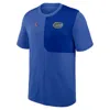 Jordan Men's  Royal Florida Gators 2022 Coaches Performance Polo Shirt