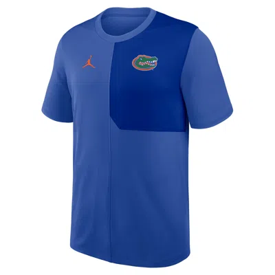 JORDAN MEN'S FLORIDA SIDELINE COACH  BRAND DRI-FIT COLLEGE TOP,1015854903