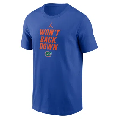 Jordan Men's Florida Sideline Mantra  Brand Dri-fit College T-shirt In Blue
