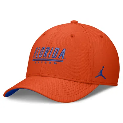 Jordan Men's Florida Sideline Rise  Brand Dri-fit College Hat In Orange
