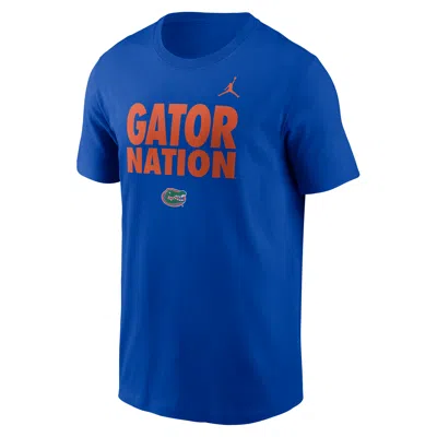 Jordan Men's Florida Sideline Slogan  Brand Dri-fit College Long-sleeve T-shirt In Multi