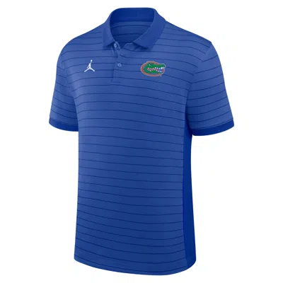 Jordan Men's Florida Sideline Victory Stripe  Brand Dri-fit College Polo In Blue